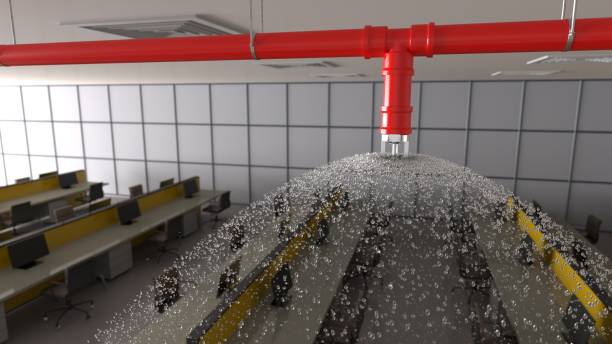 installing fire sprinklers in a residential building