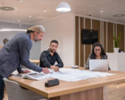 Office Refurbishment Services - Group of people in modern office space