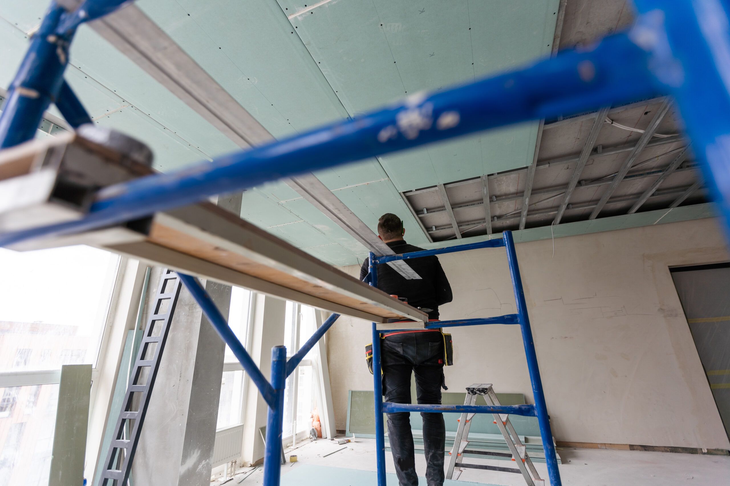 Transform Your Office with Eco-Friendly Commercial Refurbishments - Materials ready for Refurbishment